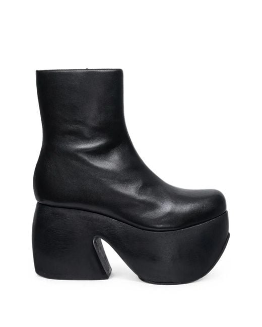 Comme des Garçons Black X John Fluevog Platform Ankle Boots