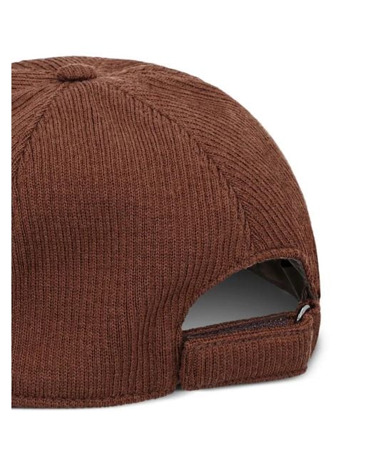 Iceberg Brown Ribbed Baseball Cap
