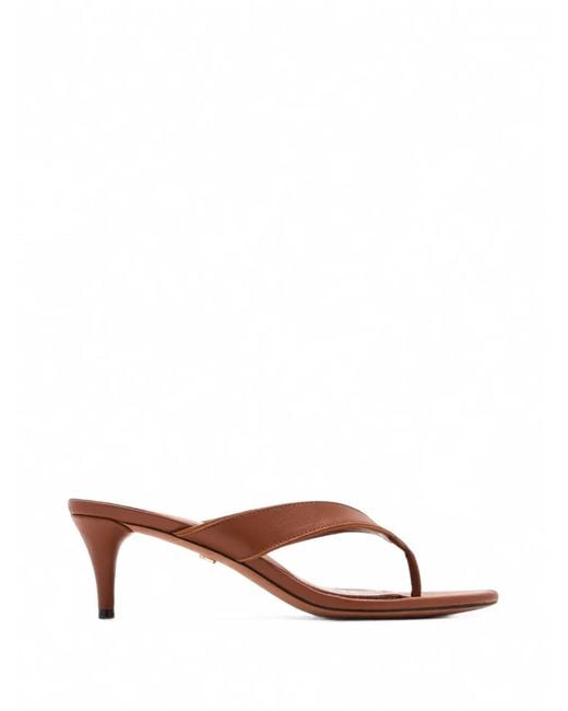 Sam Edelman Brown Amie Leather Sandals