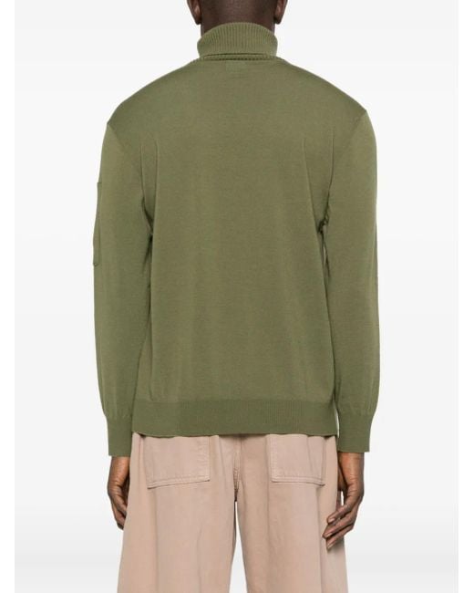 C P Company Pullover mit Rollkragen in Green für Herren