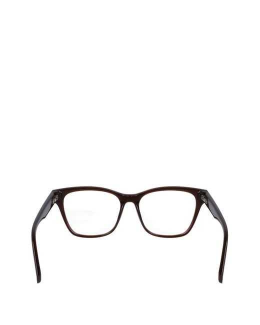 Lacoste Black Square-Frame Glasses