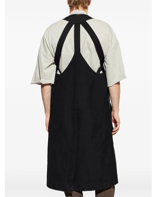 Rick Owens Black Temple Zip-Up Vest for men