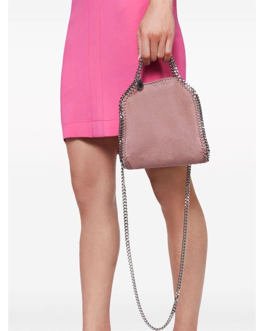 Bolso shopper Falabella Stella McCartney de color Pink