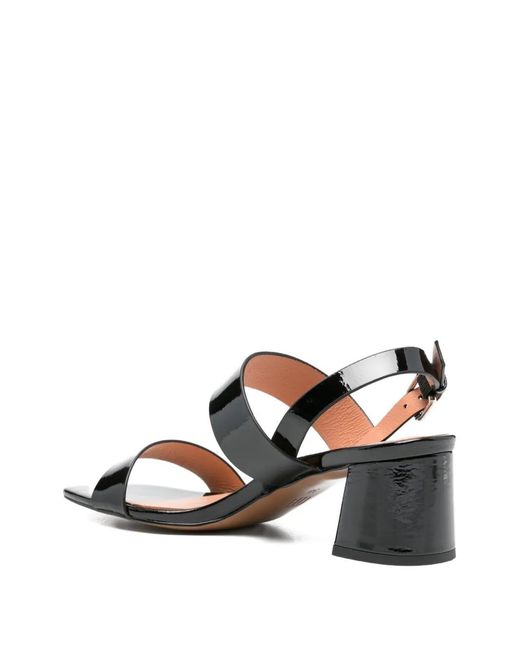 Bibi Lou Black Strap Sandals