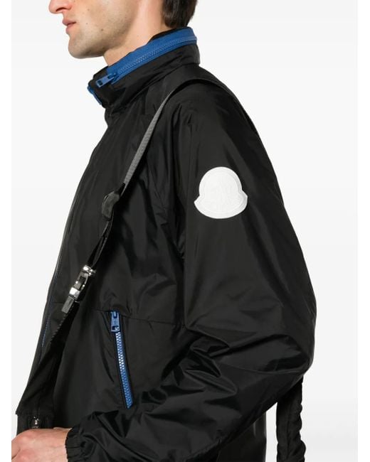 Moncler Black Octano Waterproof Jacket for men