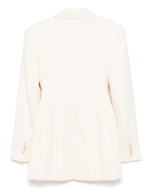 Wardrobe NYC Natural Longline Blazer