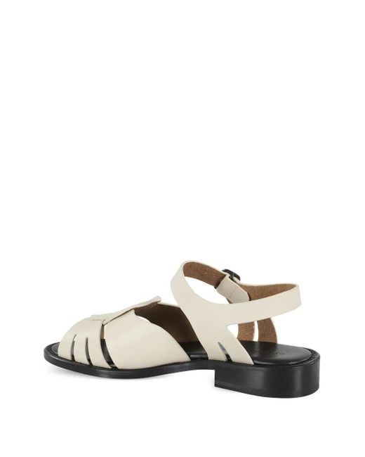Hereu White Ancora Sandals