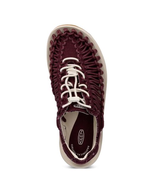 Keen Purple Uneek Woven Sandals