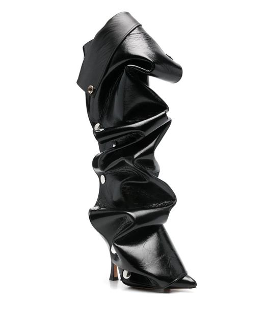 Y. Project Black 110Mm Snap Boots