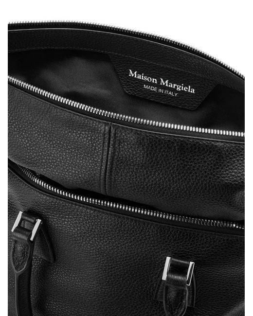 Maison Margiela Black Medium 5Ac Soft Tote Bag