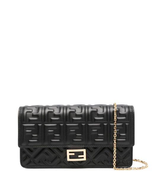 Fendi Black Baguette Wallet-on-chain