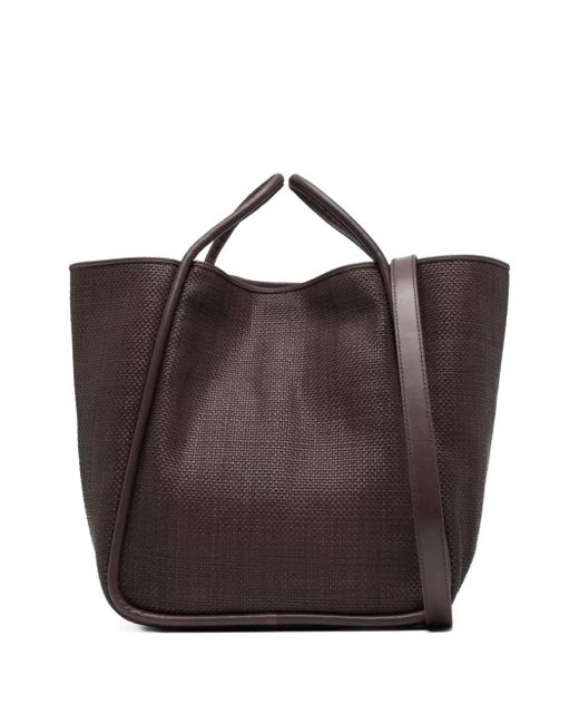 Dragon Diffusion Brown Ana Leather Handbag
