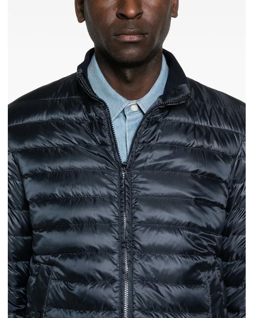 Herno Outwear Waistcoats Blue for men
