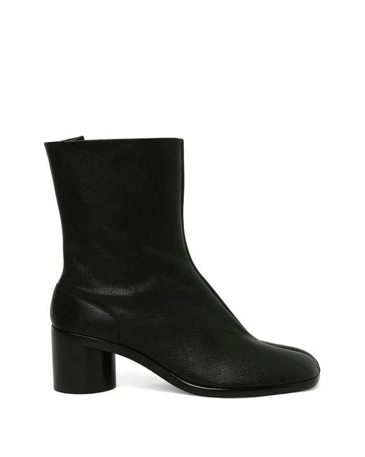Maison Margiela Black Tabi Ankle Boots for men