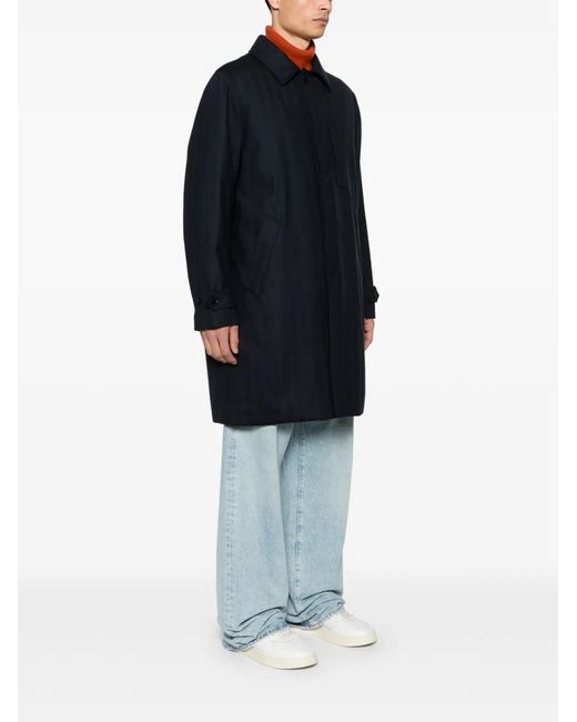 Aspesi Black Stroll Raincoat for men