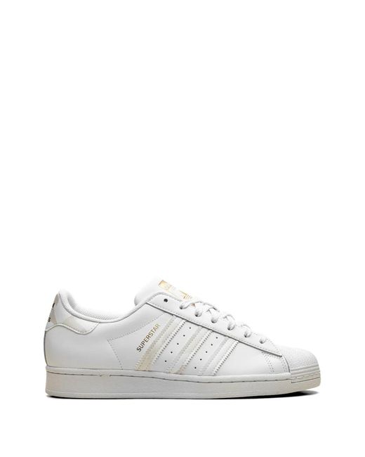 Adidas White Superstar Sneakers for men