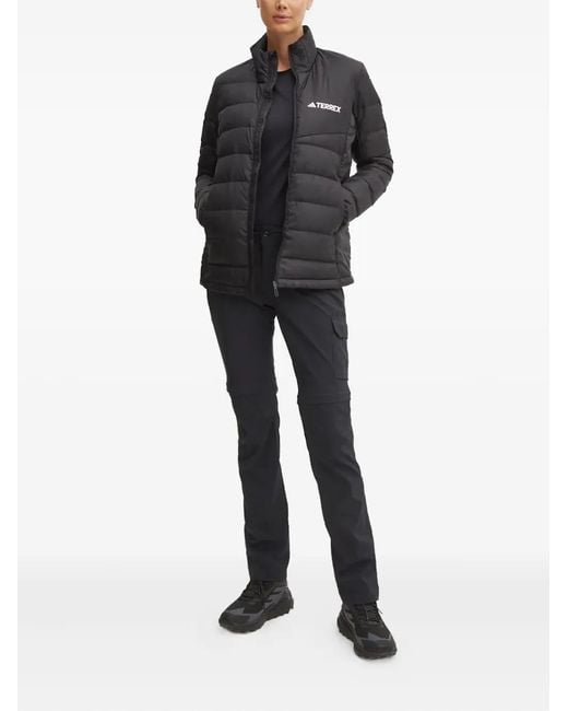 Adidas Black Multi Terrex Quilted Jacket
