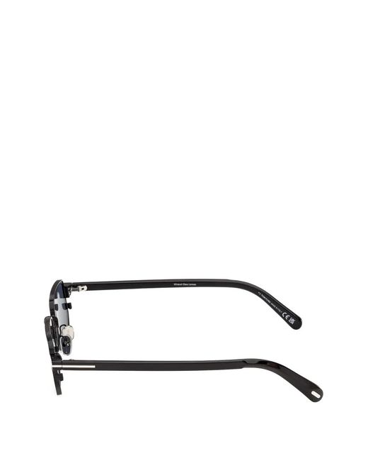 Tom Ford Blue Geometric-Frame Sunglasses for men