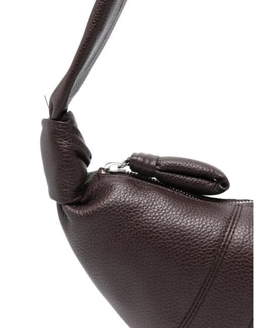 Lemaire White Small Croissant Bag