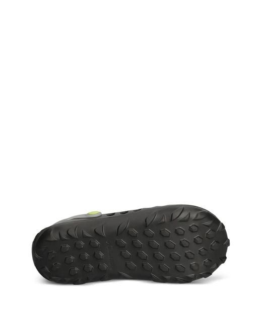 Columbia Black Mules À Détails De Perforations for men