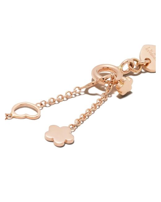 Pasquale Bruni White 18Kt Rose Petit Joli Onyx And Diamond Necklace