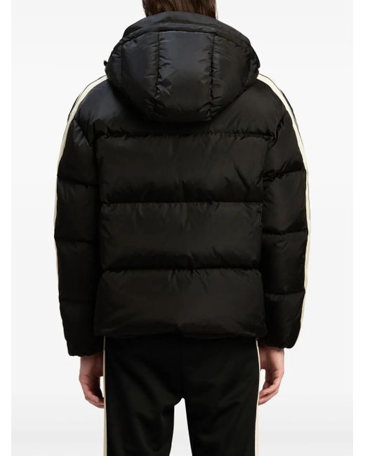 Palm Angels Black Logo Track Down Jacket for men