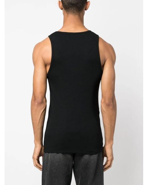 DIESEL Black T-lifty-d Tops for men