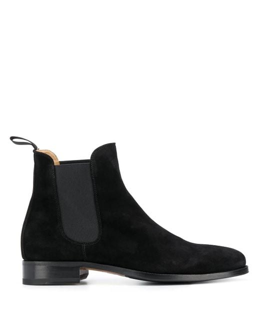 Scarosso Black Gian Carlo Chelsea Boots for men