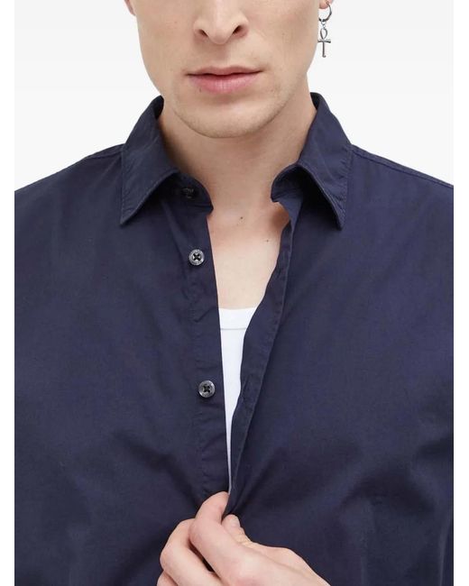 HUGO Blue Buttoned Shirt for men