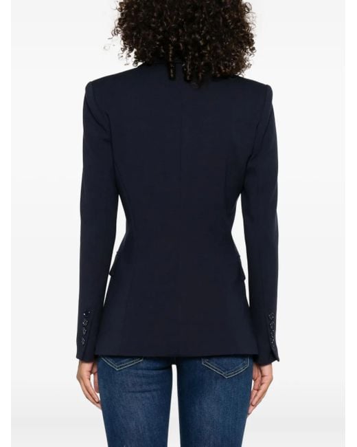 Pinko Blue Single-Button Blazer