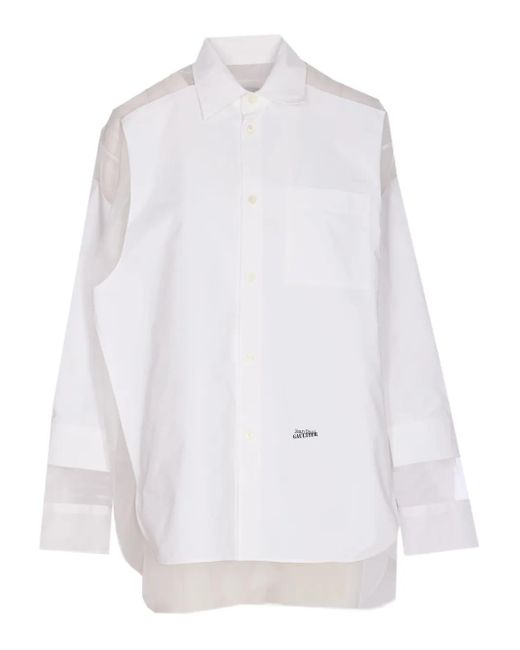 Jean Paul Gaultier ボタン シャツ White