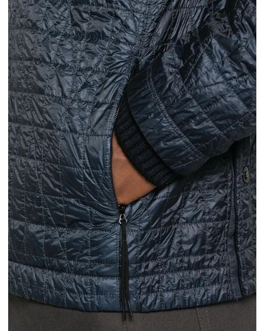 Stone Island Blue Quilted Crinkle Jacket for men