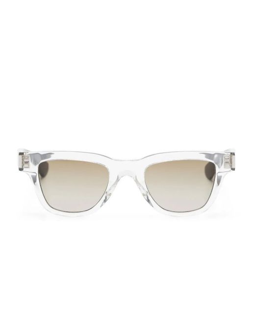 Saint Laurent White Square-frame Sunglasses for men
