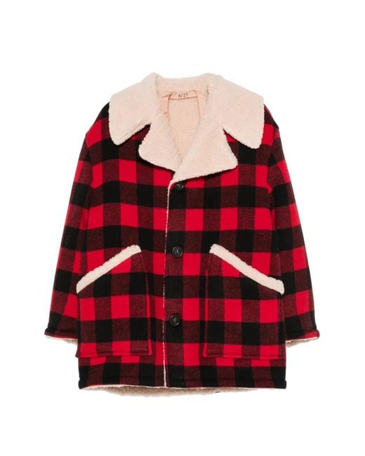 N°21 Red Check Jacket