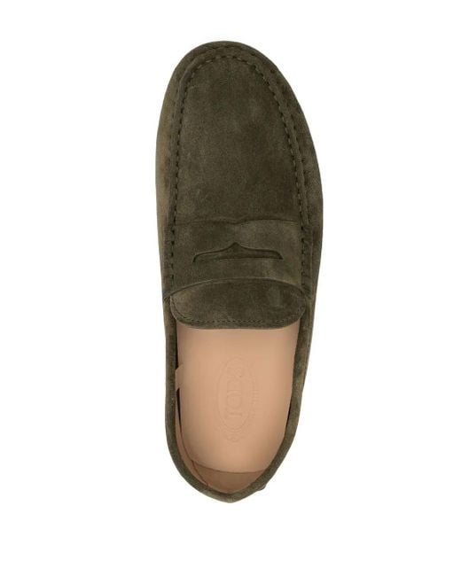 Tod's Gray Flat Shoes for men