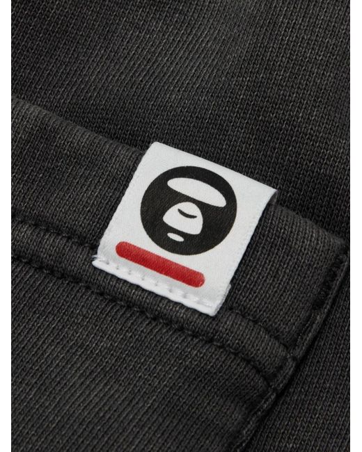 Bermudas Con Parche Del Logo Aape By A Bathing Ape de hombre de color Black