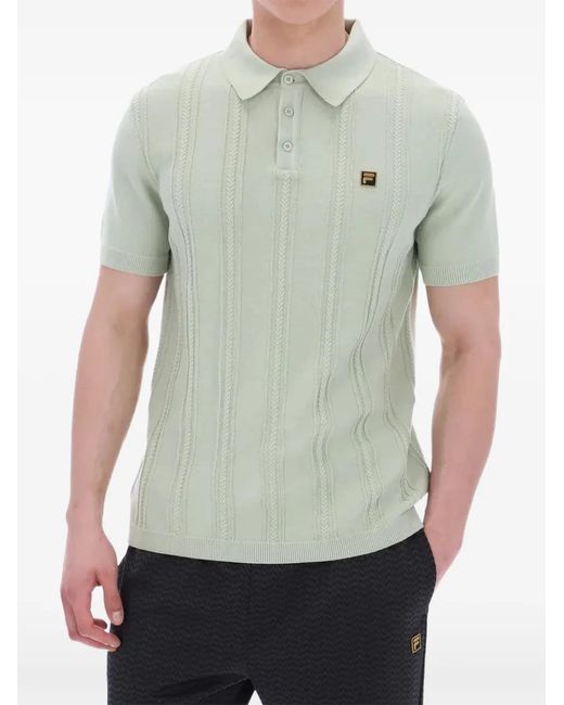 Fila Green Barns Cotton Polo Shirt for men