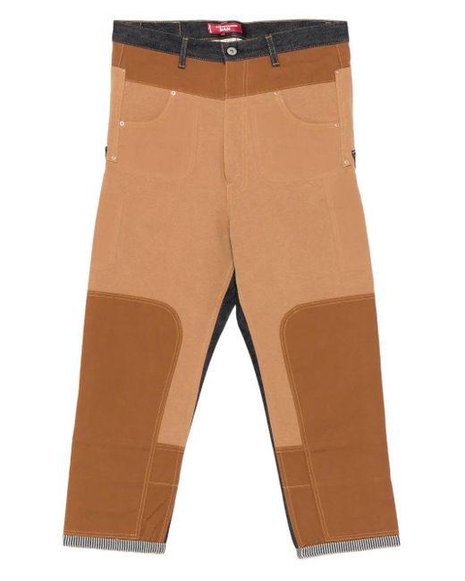 Junya Watanabe Natural Patchwork Jeans for men