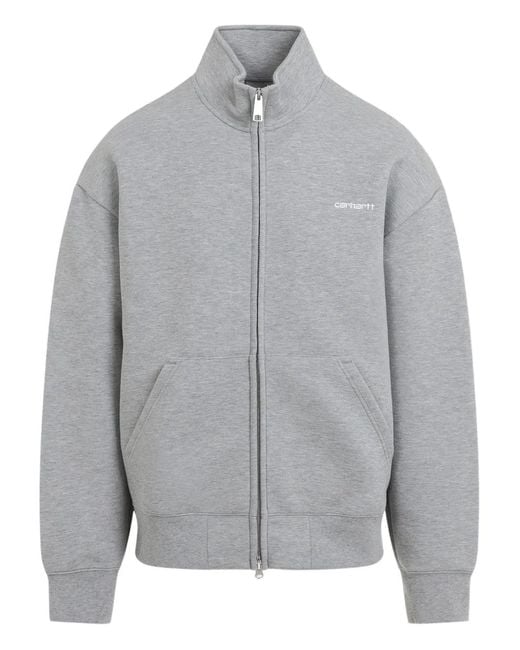 Jersey con cremallera Carhartt de hombre de color Gray