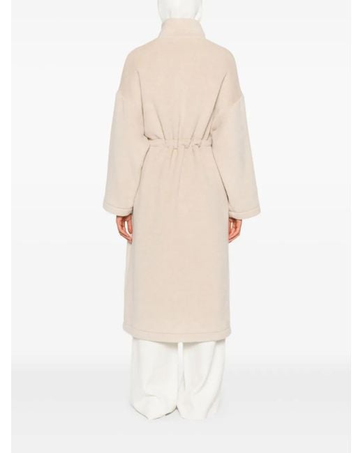 Eleventy Natural Zip-Up Coat