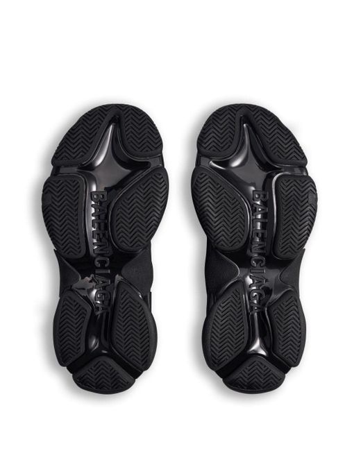 Balenciaga Triple S Sneaker Met Piercings in het Black voor heren