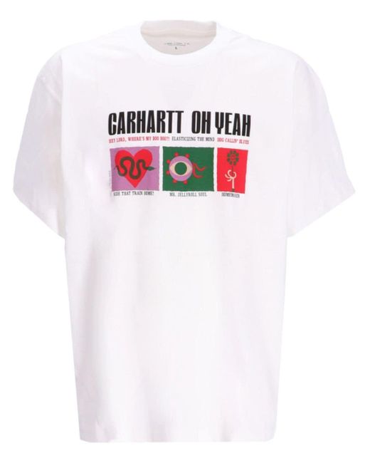 Carhartt White Oh Yeah T-shirt for men