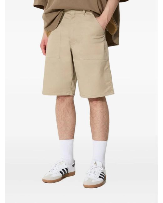 Stan Ray Natural Patch-Pockets Bermuda Shorts for men