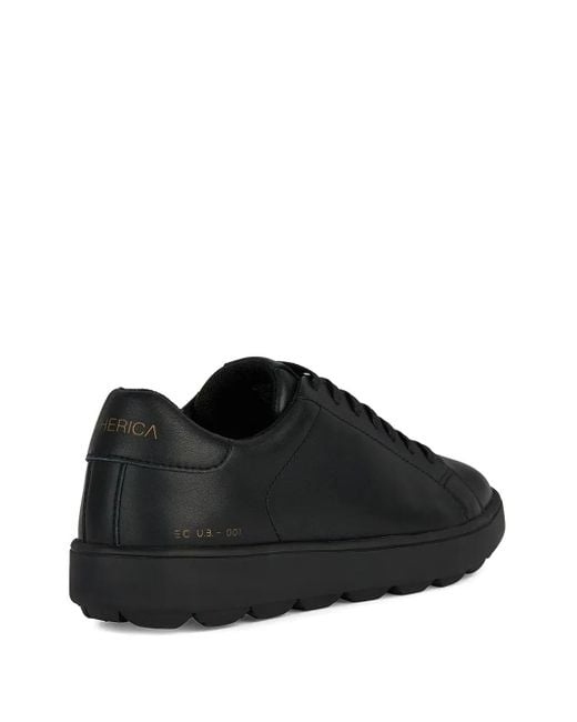 Geox Black Spherica Ecub-1 Sneakers