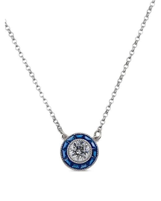 Juwelina Paris Blue Bottega Necklace