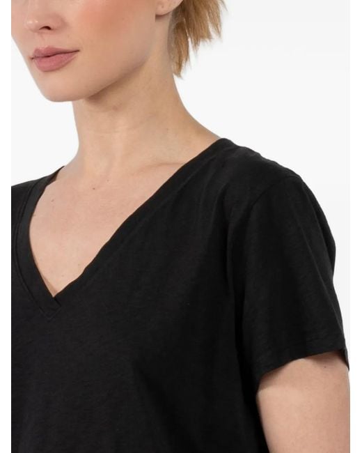 Velvet Black Ellie V-Neck Short-Sleeve T-Shirt
