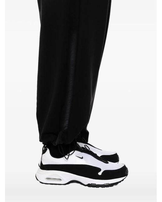 CROQUIS Black Loose Tapered Casual Pants for men
