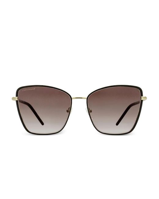 Longchamp Brown 167 Cat-Eye Sunglasses
