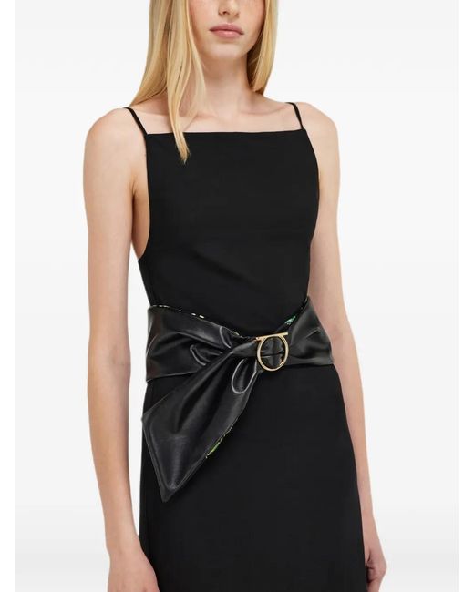Ferragamo Green Adjustable Sash Belt