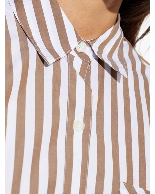 Camicia A Righe di Rag & Bone in White